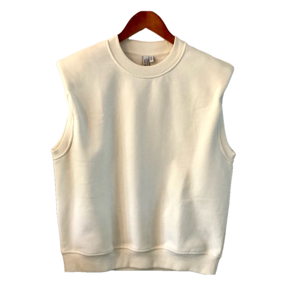 & Other Stories Cream Sleeveless Top